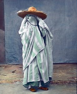 Moor fully veiled, image date: circa 1910, Carl Simon Archive