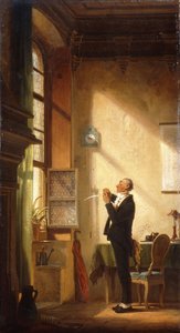 A Writer Sharpening His Quill
