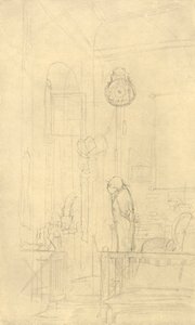 Der Kaktusfreund, mid-late 19th century, c1924 by Carl Spitzweg