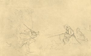 The Sunday Hunter by Carl Spitzweg