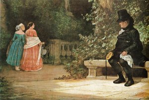 The Widower by Carl Spitzweg
