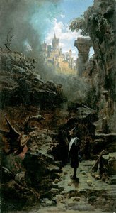 Sorcerer by Carl Spitzweg