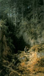 Schoolchildren in the Forest