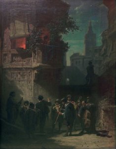 Spanish Serenade by Carl Spitzweg