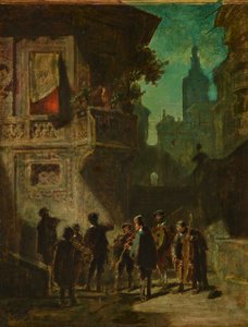 Spanish Serenade from the Barber of Sevilla, ca. 1856