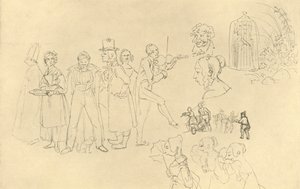 Various Types, Mid-Late 19th Century, c. 1924 by Carl Spitzweg