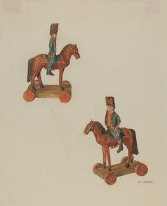 Pa. German Toy Soldier by Carl Strehlau