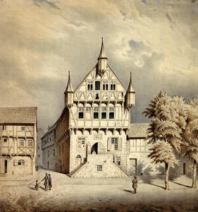 Fritzlar Town Hall by Carl W.E. Fink