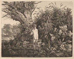 Bathing Maiden by Carl Wilhelm Kolbe