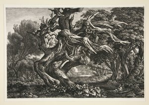 Landscape by Carl Wilhelm Kolbe the elder