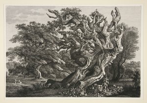 Landscape by Carl Wilhelm Kolbe the elder