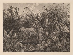 The Cow in the Swamp by Carl Wilhelm Kolbe, the elder