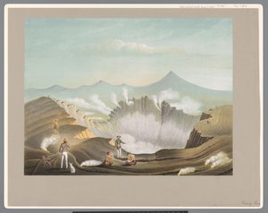 Mount Guntur in West Java
