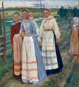 Saturday Evening by Carl Wilhelm Wilhelmson