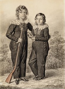 Portrait of Alexander and Alexei Dondukov-Korsakov