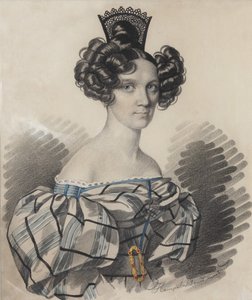 Portrait of Olga Nikolaevna Talyzina, née Zubova