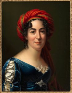 Portrait of the Writer Caroline Pichler, 1818 by Carl von Sales