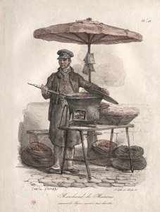 Chestnut Peddler by Carle Vernet
