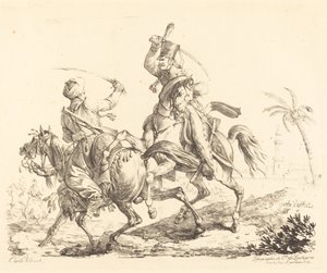 Hussar Striking a Mameluke