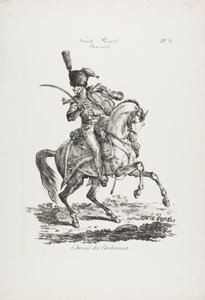 Royal Guard, Mounted Hussar and Horse No. 6