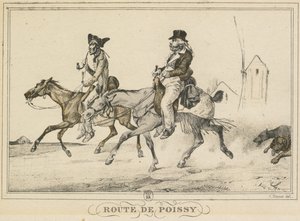 Scenes of Daily Life, Roads and Paths: Road to Poissy