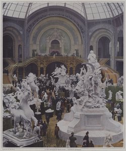 Central Nave of the Grand Palais at the Exposition Universelle 1900, Paris