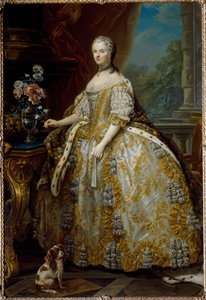 Portrait of Mary Lescszinska, Queen of France by Carle van Loo