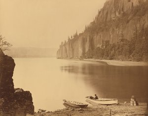 Cape Horn, Columbia River by Carleton E. Watkins