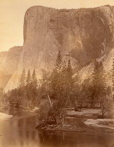 El Capitan by Carleton E. Watkins