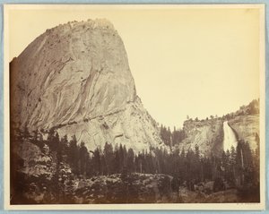 Mount Broderick, Nevada Falls, 700 Feet, Yosemite