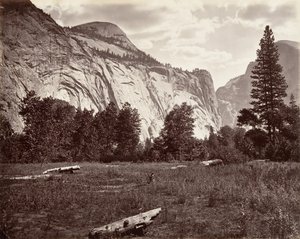 North Dome, 3,725 Feet, Yosemite, ca. 1872, Printed ca. 1876 by Carleton E. Watkins.