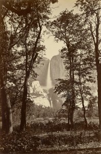 Yosemite Falls, 2634 ft. by Carleton E. Watkins