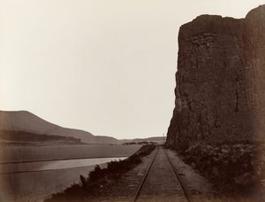 Cape Horn near Celilo by Carleton Emmons Watkins