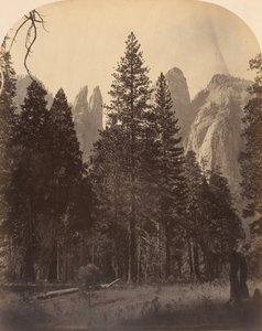 Cathedral Towers by Carleton Emmons Watkins