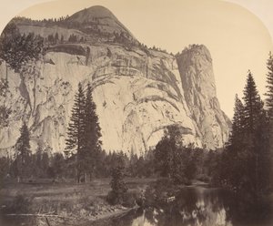 North Dome on Left - Royal Arches - Washington Column, Yosemite