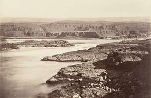 Passage of the Dalles, Oregon by Carleton Emmons Watkins