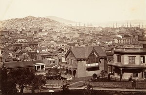 San Francisco, from Rincon Hill, 1864, printed ca. 1876