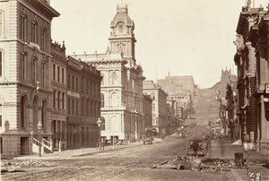 South Side of California Street, 1864, printed ca. 1876