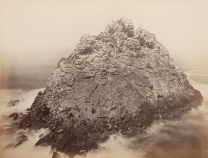 Sugar Loaf Islands, Farallons, 1868-69 by Carleton Emmons Watkins