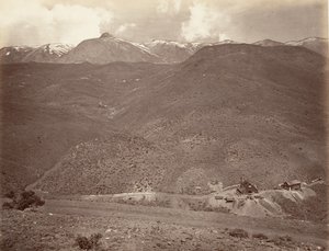 Sutro Tunnel Shaft No. 2, 1875 by Carleton Emmons Watkins
