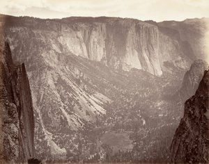 Yosemite Valley by Carleton Emmons Watkins