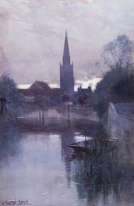 Salisbury at Dusk