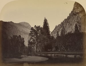 Camp Grove - Yosemite by Carleton Watkins
