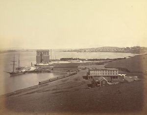 City of Vallejo from South Vallejo by Carleton Watkins