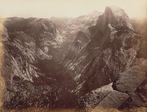 Half Dome from Glacier Point by Carleton Watkins