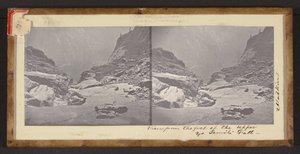 View from the Foot of the Upper Yosemite Fall