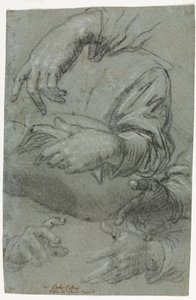 Studies of Hands (recto), Sketch of a Child