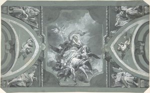 Study for the Decoration of a Vault by Carlo Alberto Baratta