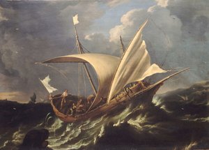 Jonah and the Whale, mid 17th century
