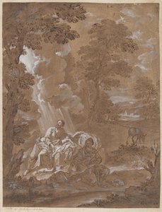 The Rest on the Flight into Egypt by Carlo Antonio Tavella